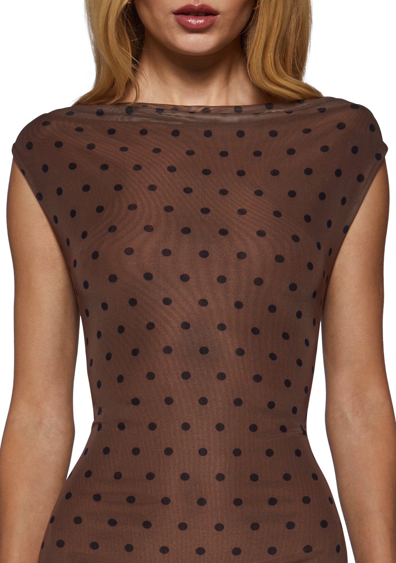 Sending Signals Mini Dress - Polka Dot
