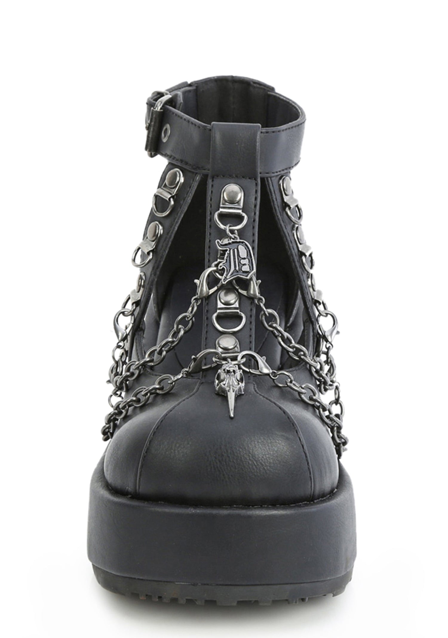 Cubby-28 Platform Cage Shoes with Charms