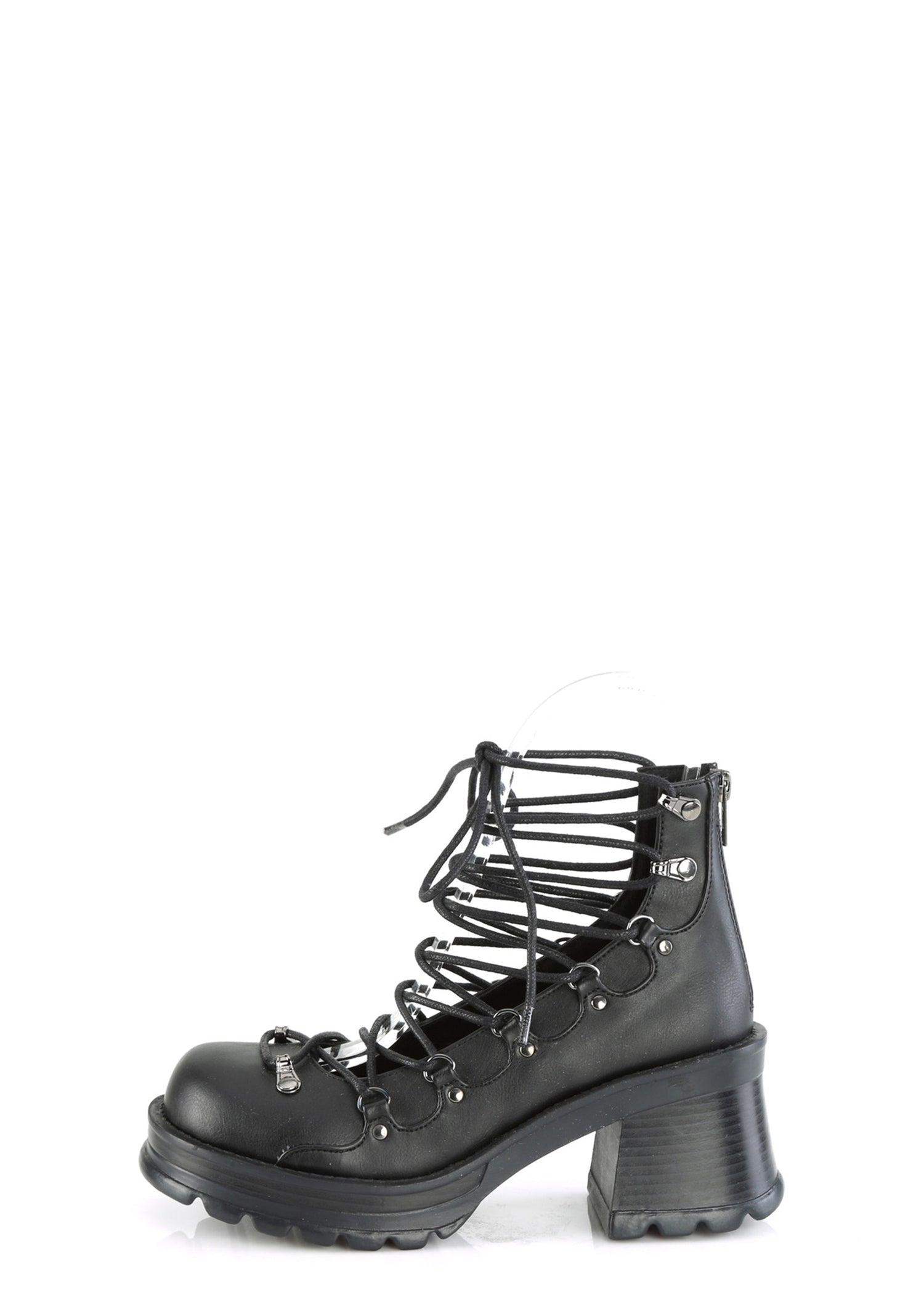 Bratty-32 Platform Ankle High Shoes