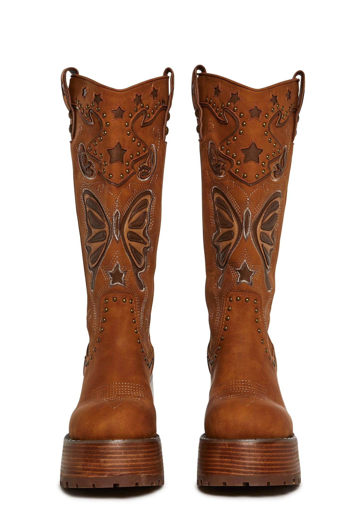 Butterfly Rodeo Western Boots - Copper