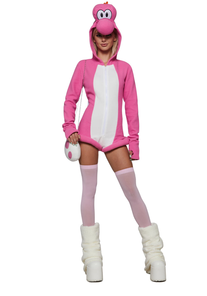 Dino Friend Costume - Pink