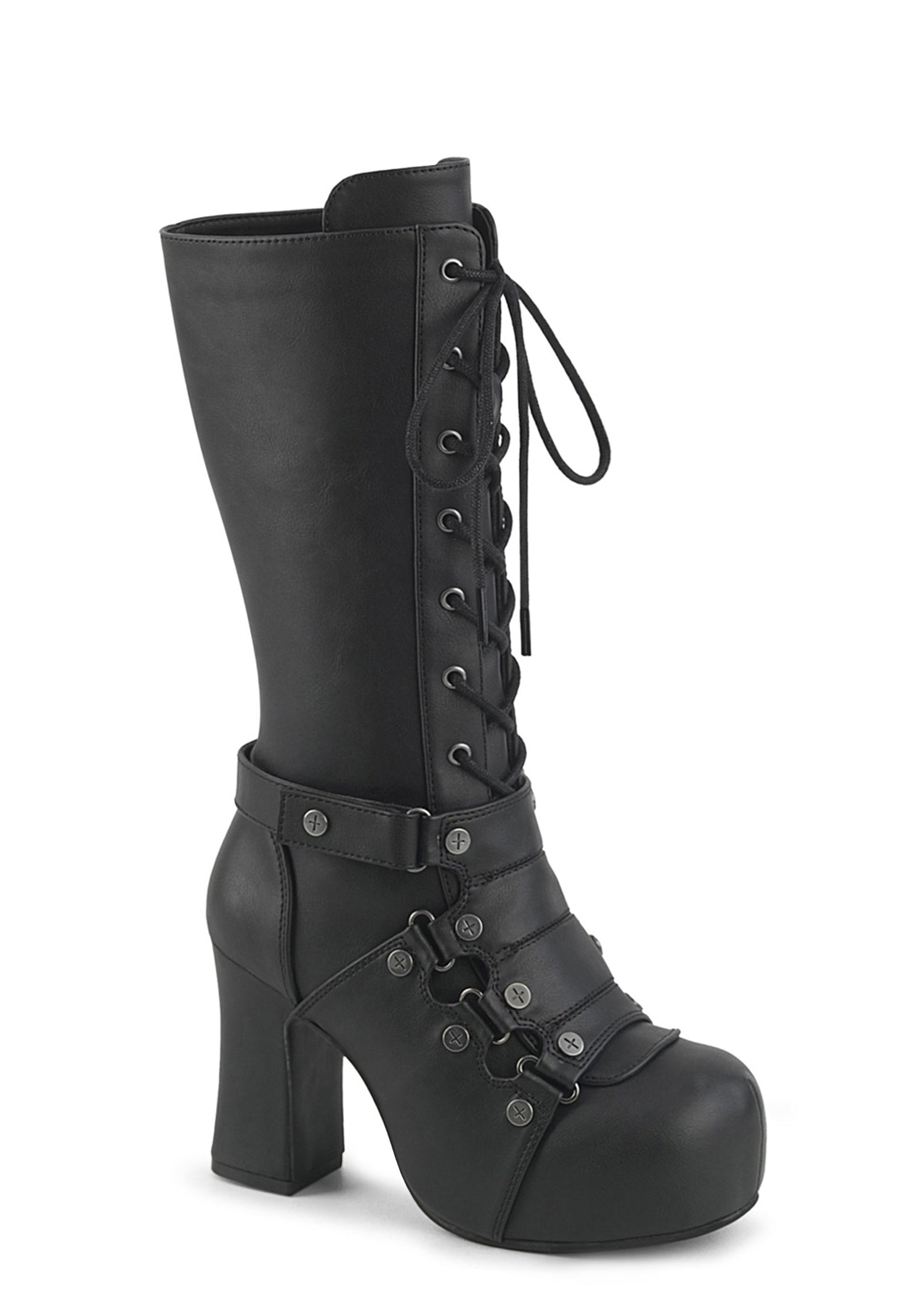 Gothika-152 Platform Mid-Calf Boots