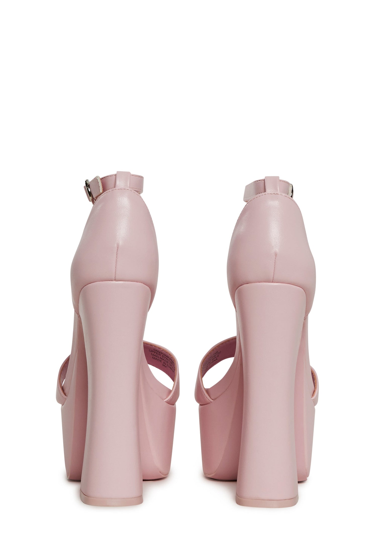 Holy Revelation Pure Platform Heels - Pink