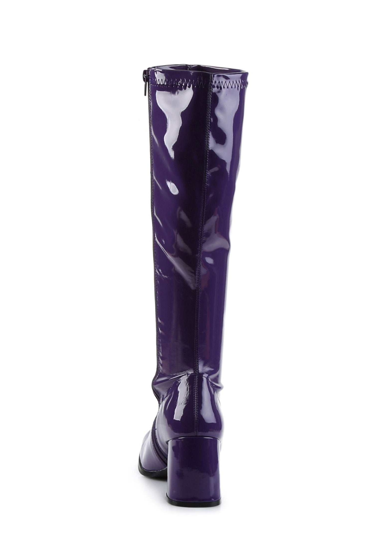 Gogo 300 Knee High Boots - Purple
