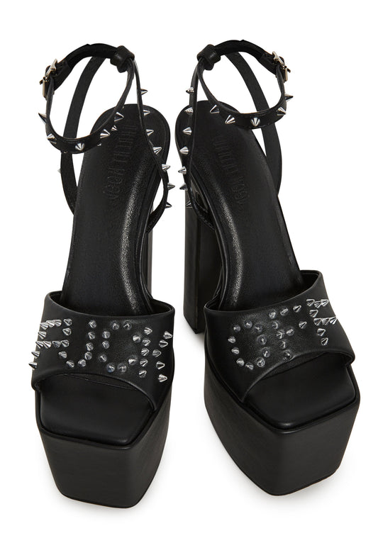 Bye Now Platform Sandals