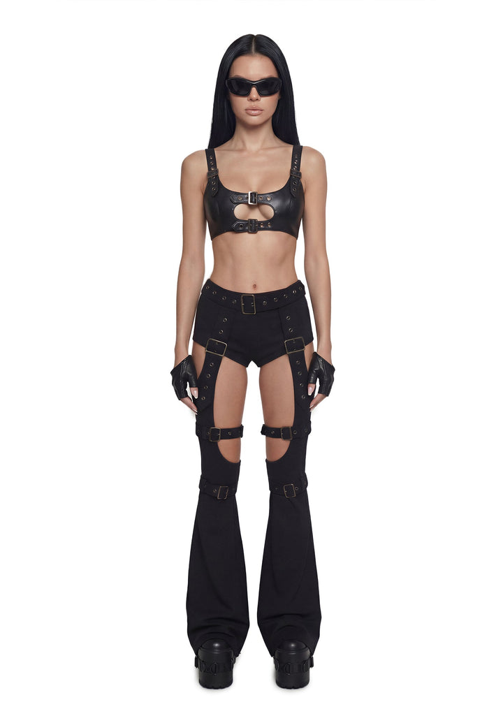Oracle Buckle Shorts With Chaps