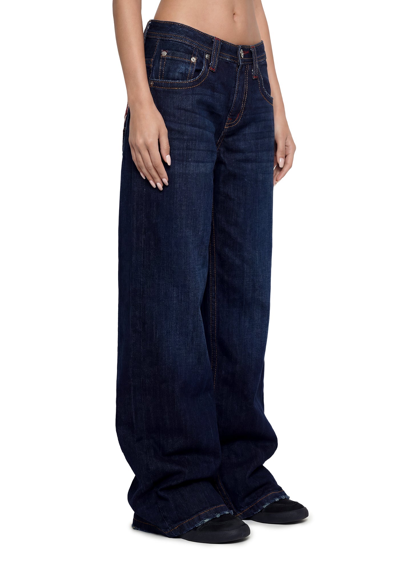 Bellanie Baggy Wide Leg - Indigo