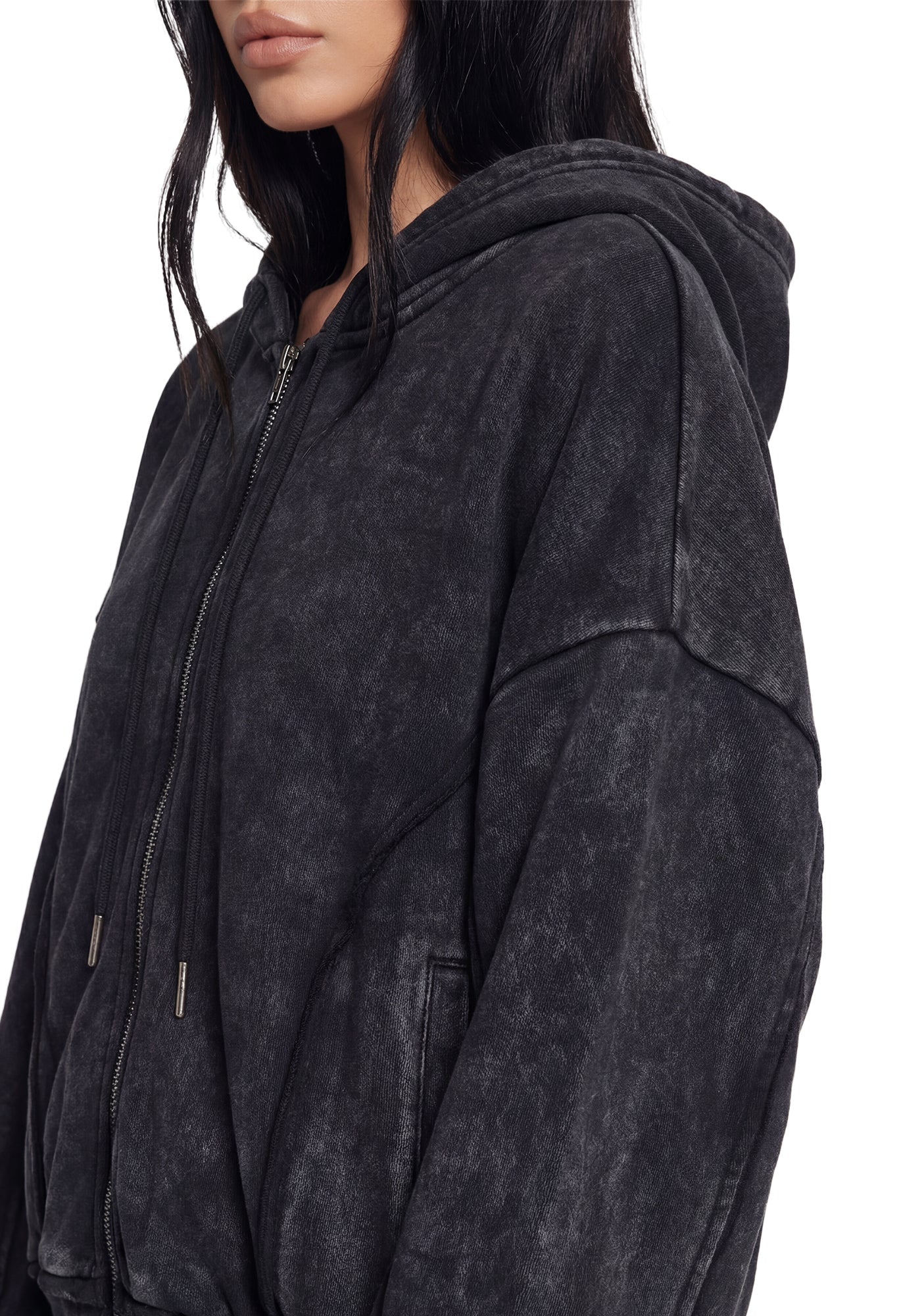 Dimension Boxy Zip Hoodie