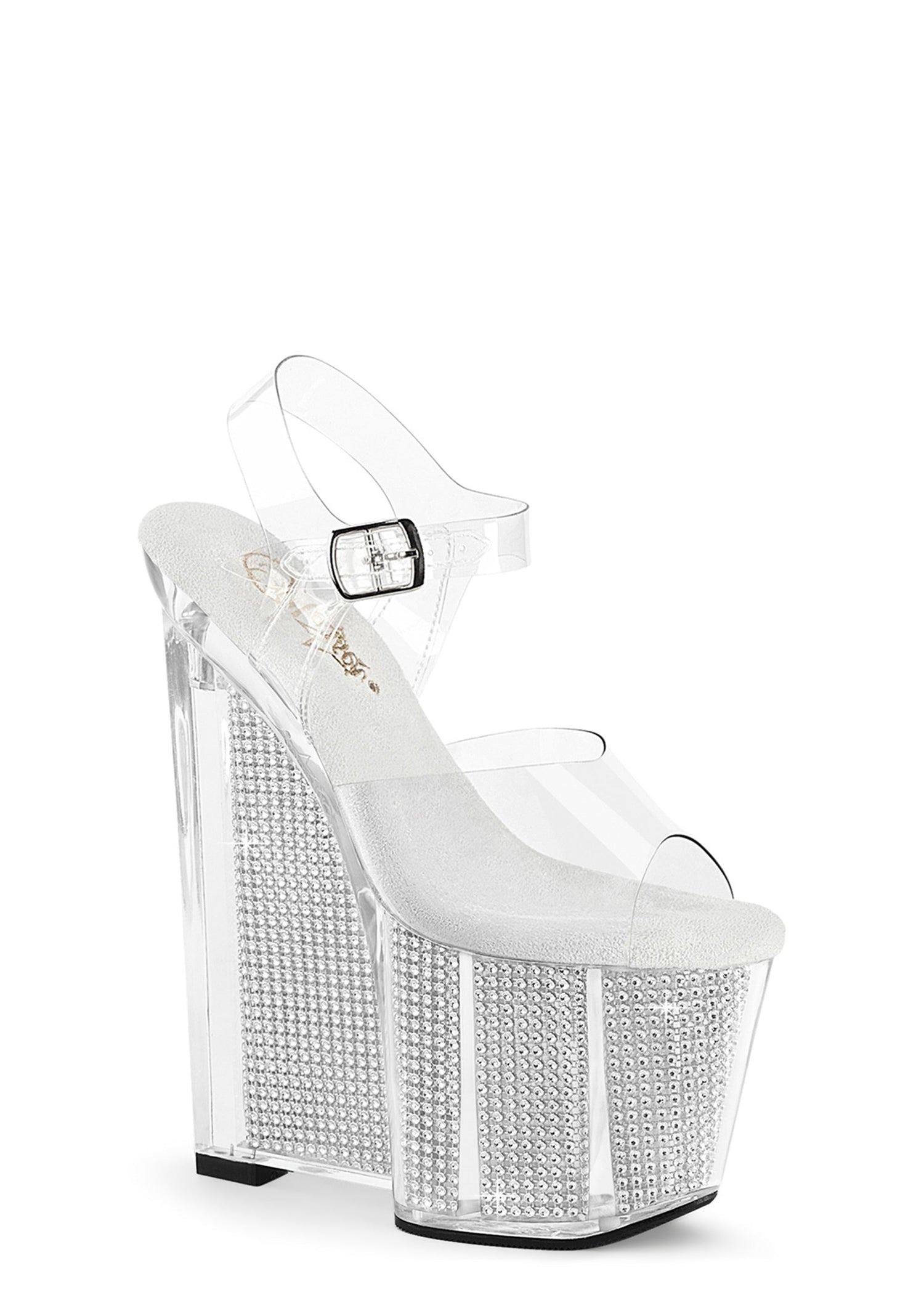 Amaze-808SRS Rhinestone Platform Sandals