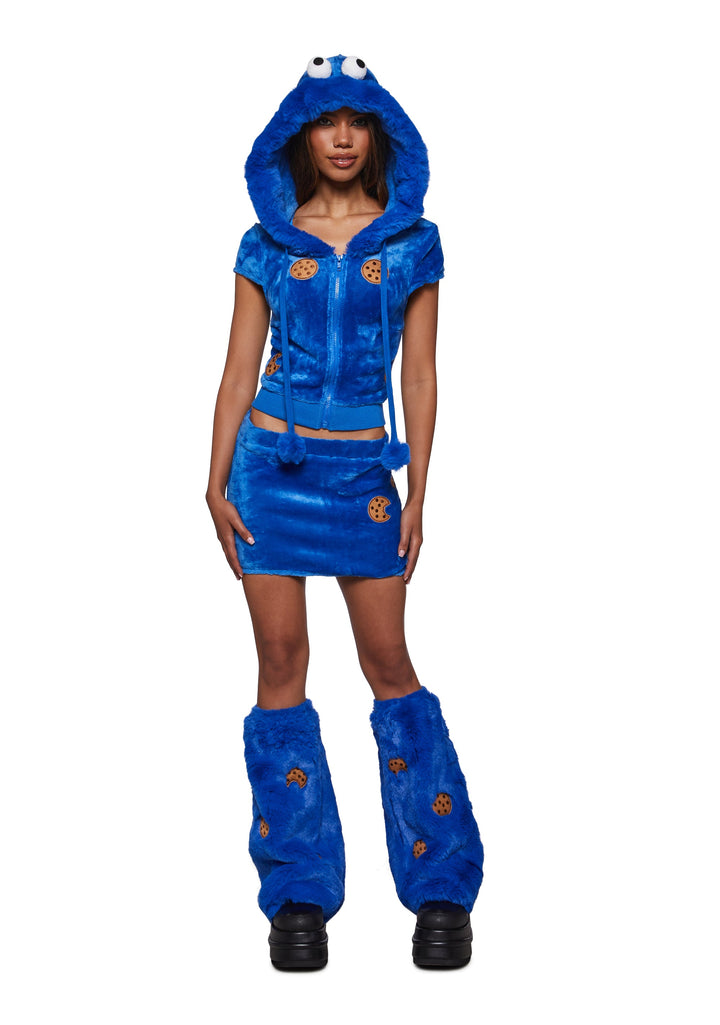 Cookie Creature Costume with Leg Warmers