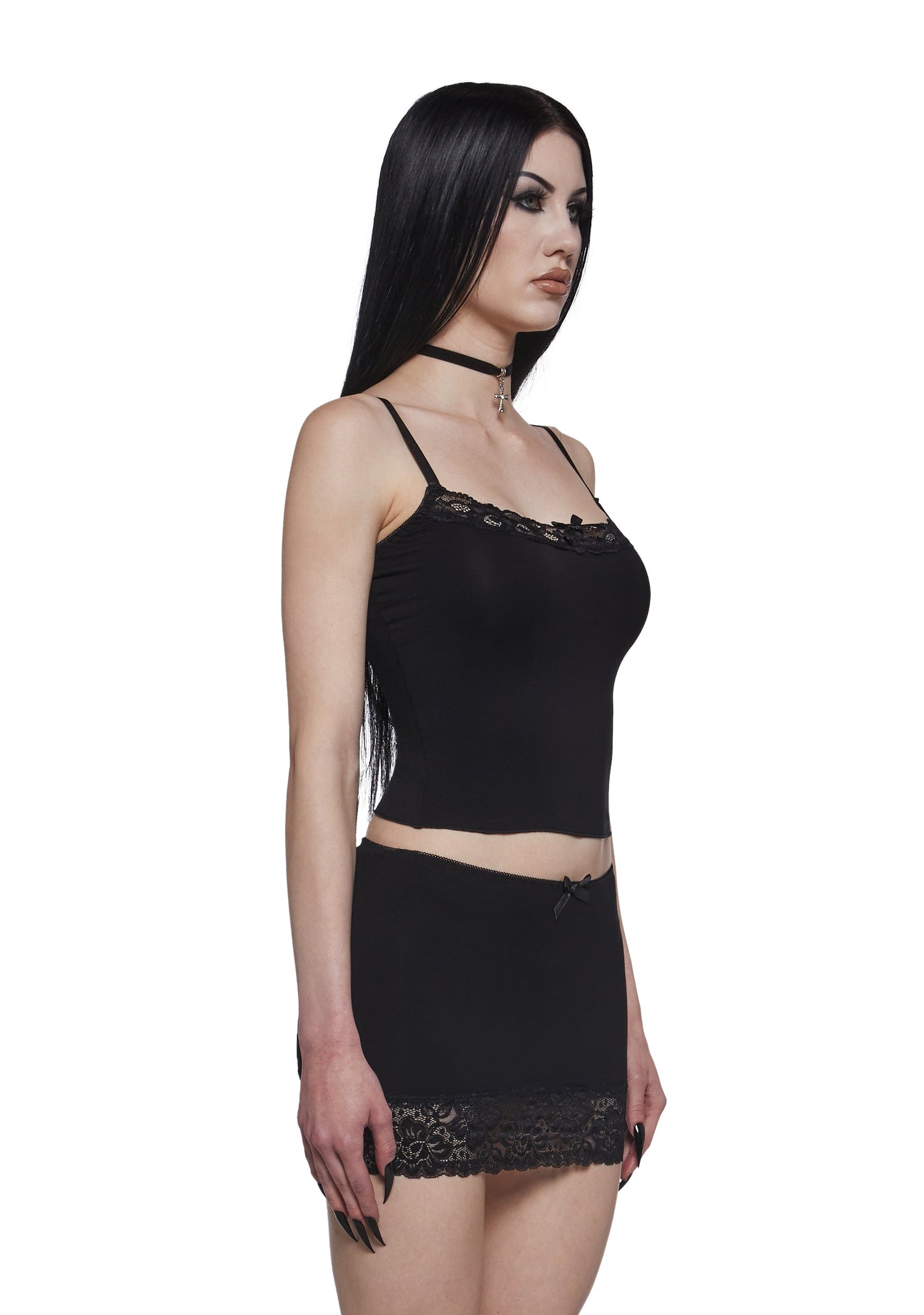 Macabre Thoughts Skirt Set