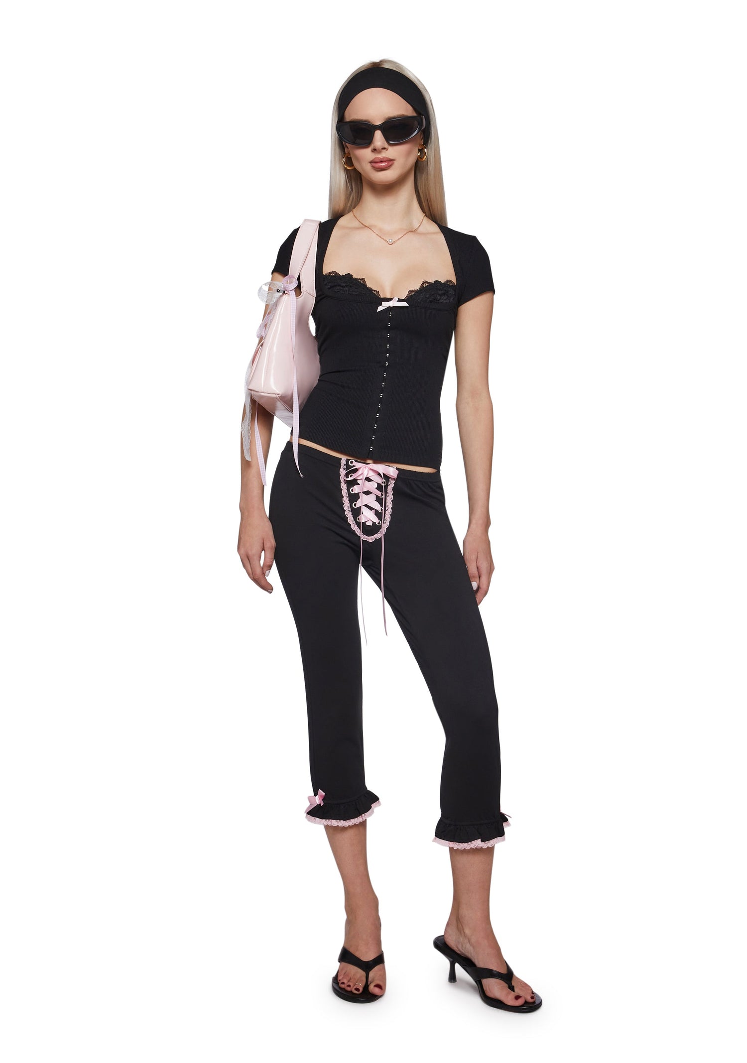 Alicia Short Sleeve Cinched Corset Top