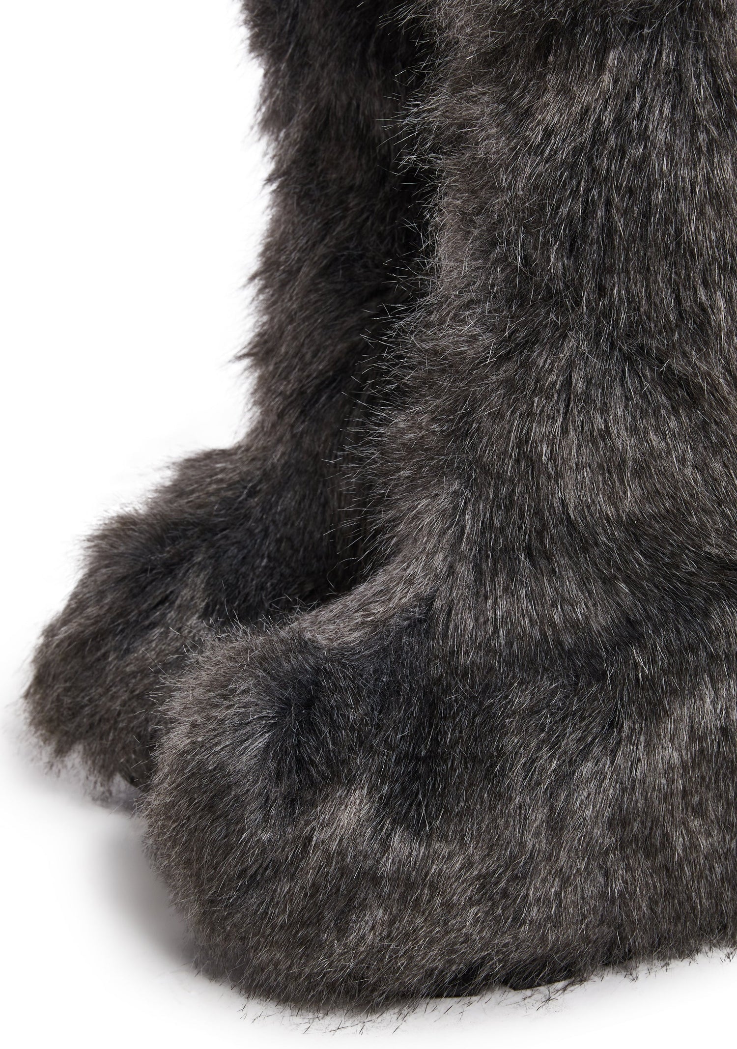 Wild Instincts Thigh High Boots - Gray