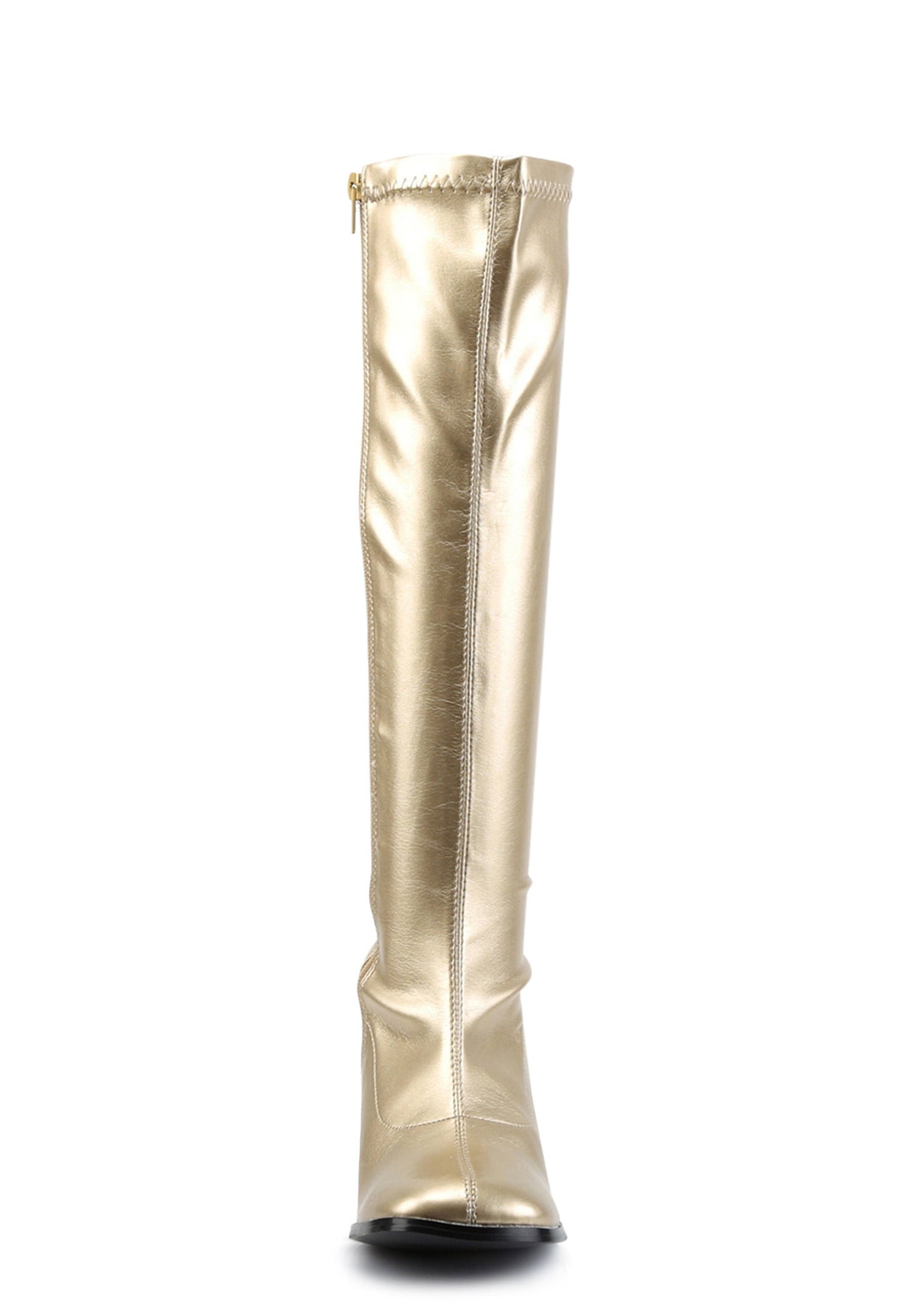 Gogo 300 Knee High Boots - Gold