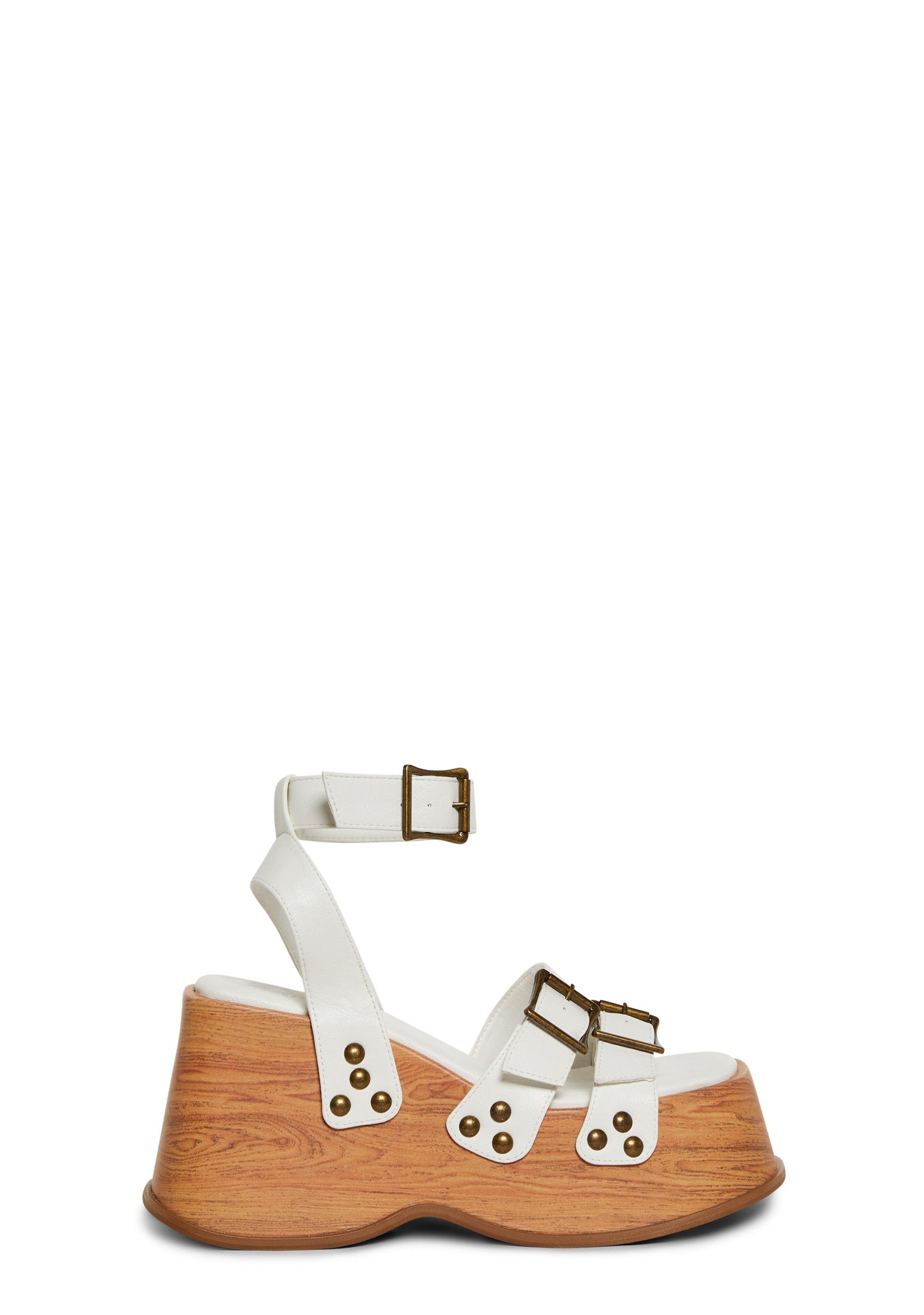 Summer Moves Platform Wedges - White