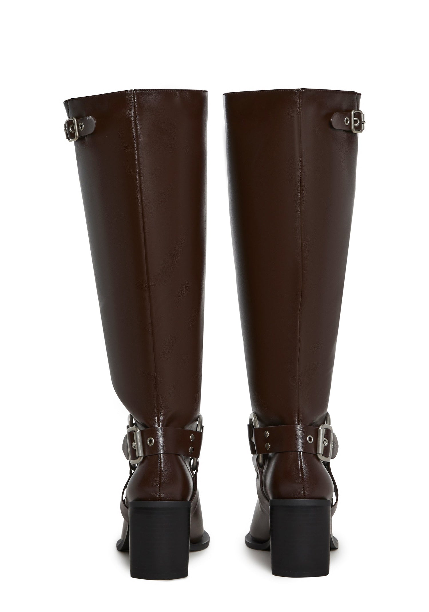 West End Buckle Boots - Brown