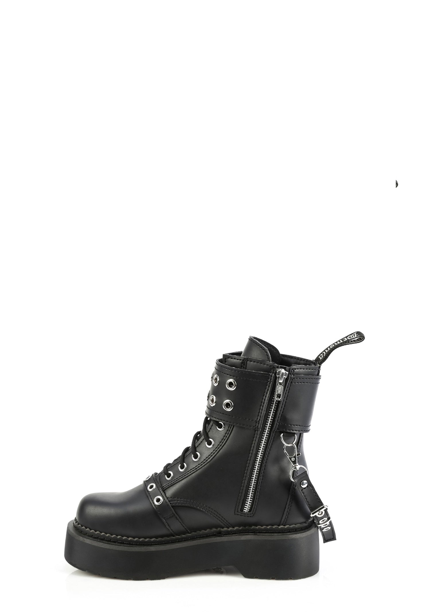 Rebel-52 Platform Combat Ankle Boot