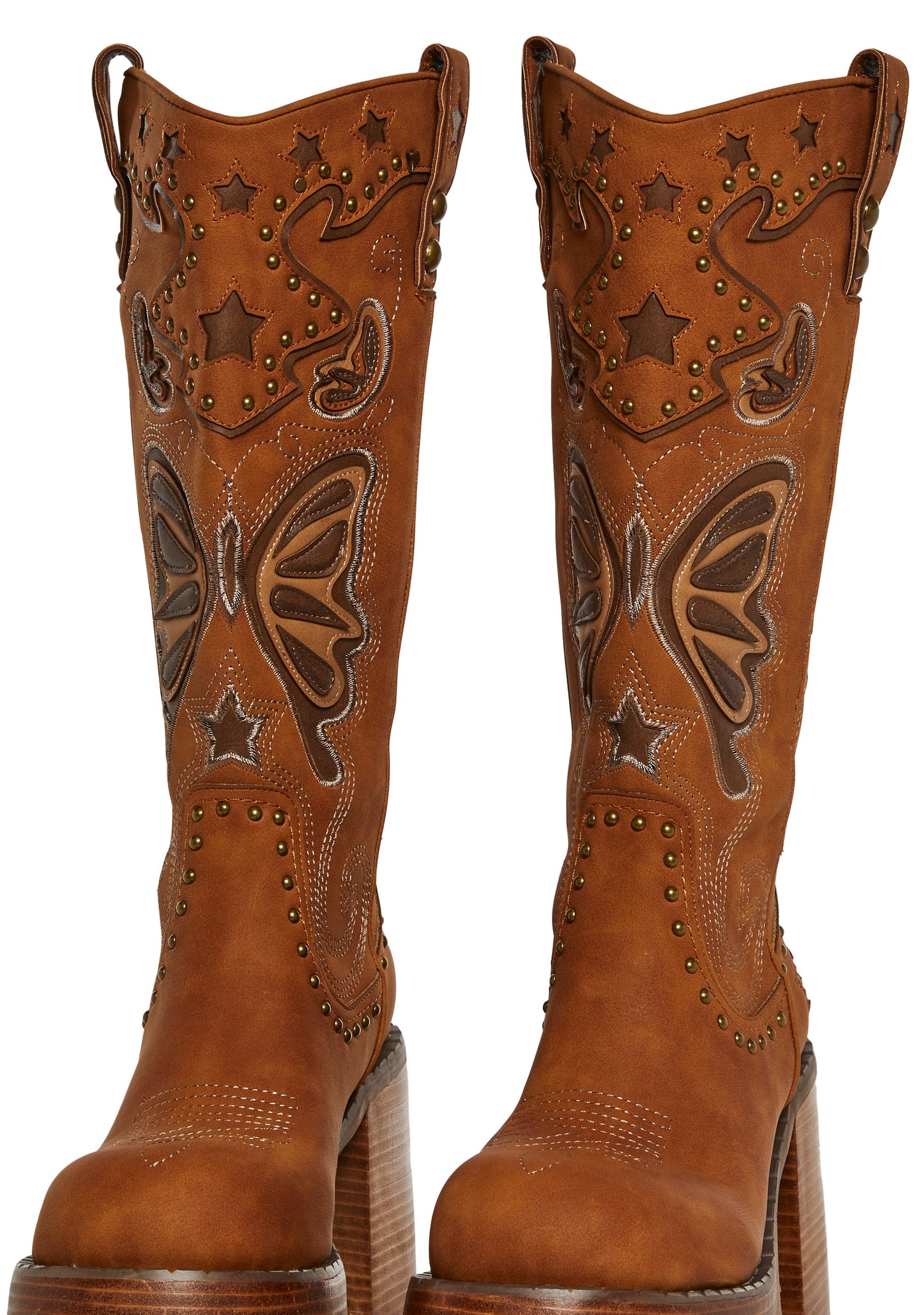 Butterfly Rodeo Western Boots - Copper