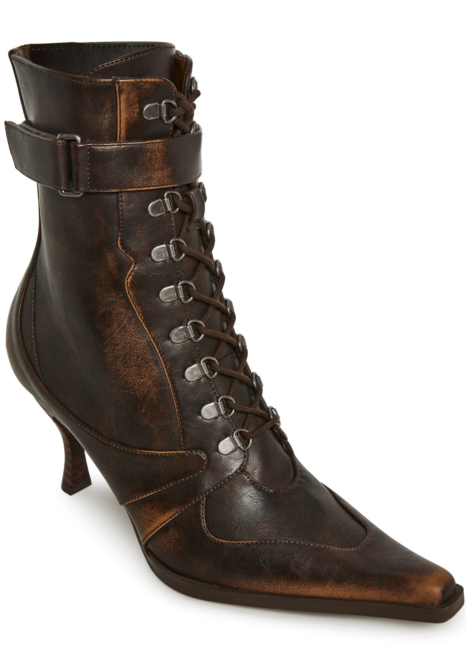 Leni Lace Up Boots