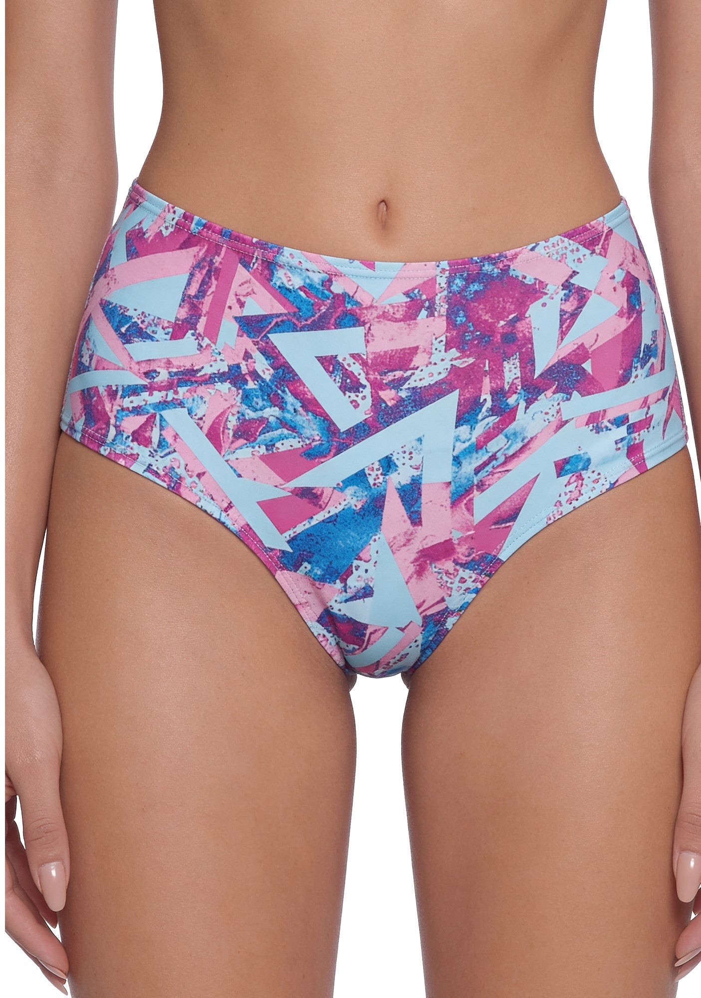 Pastel Pop High-Waist Bottoms