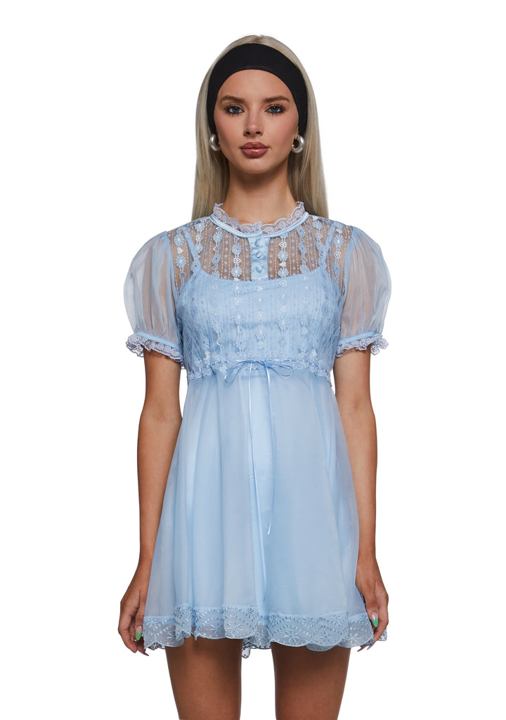 First Formal Babydoll Dress