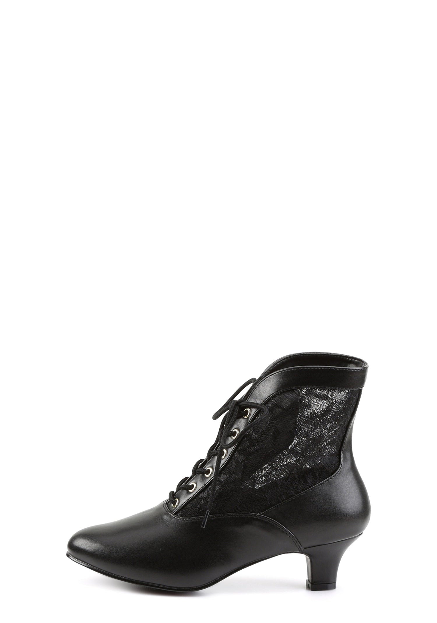 Dame-05  Lace Ankle Boots