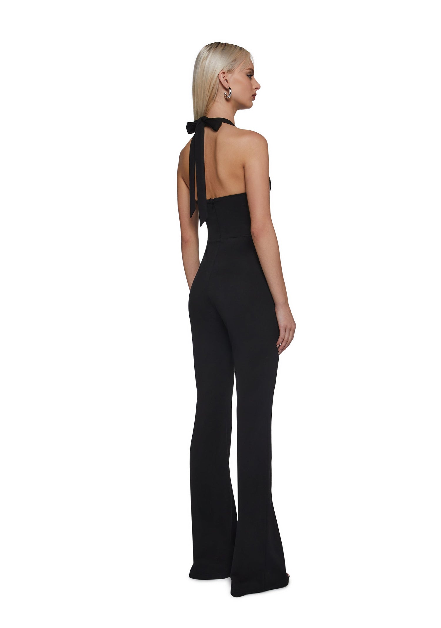 Tessa Front Corset Halter Jumpsuit