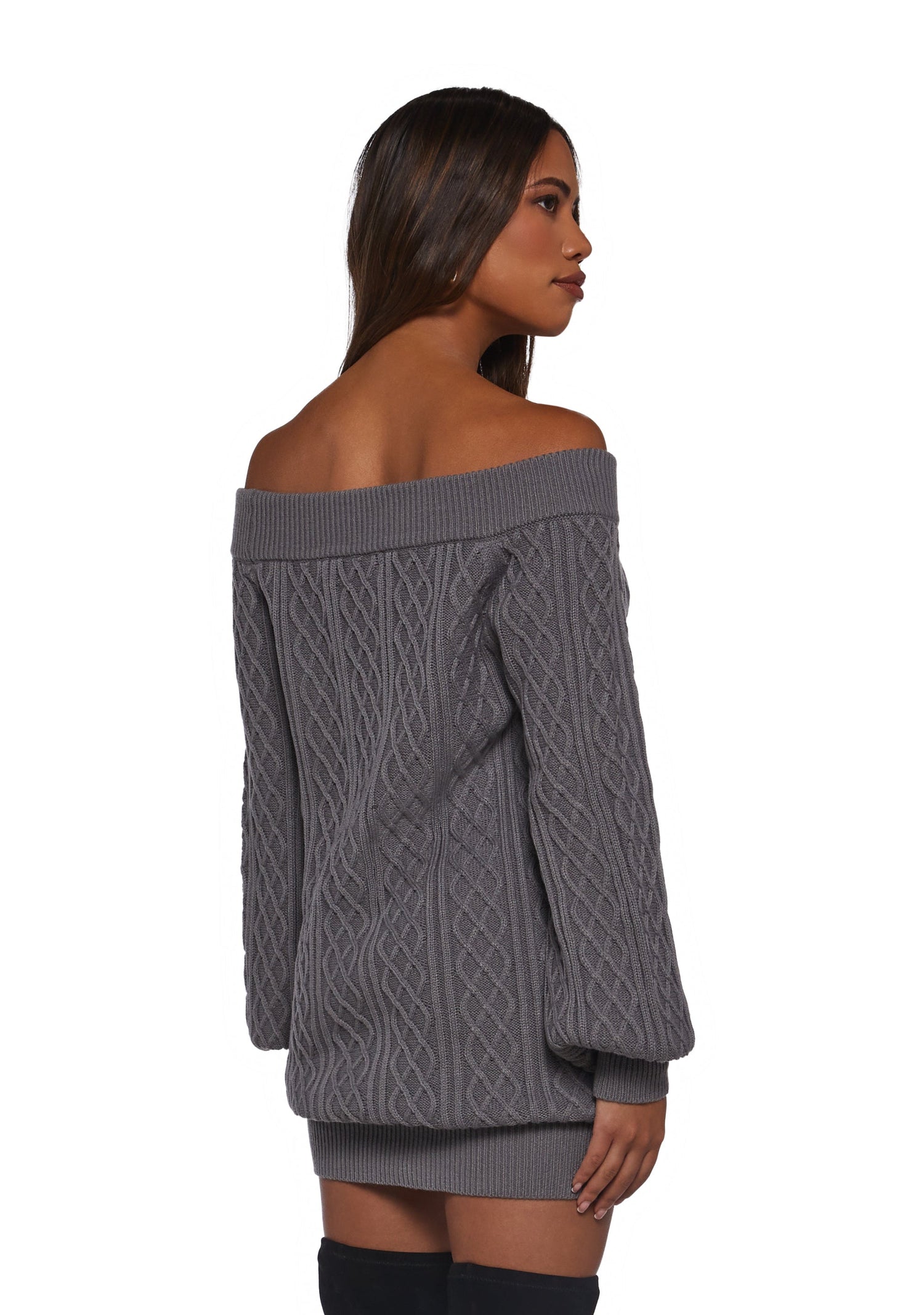Romantasy Sweater Mini Dress