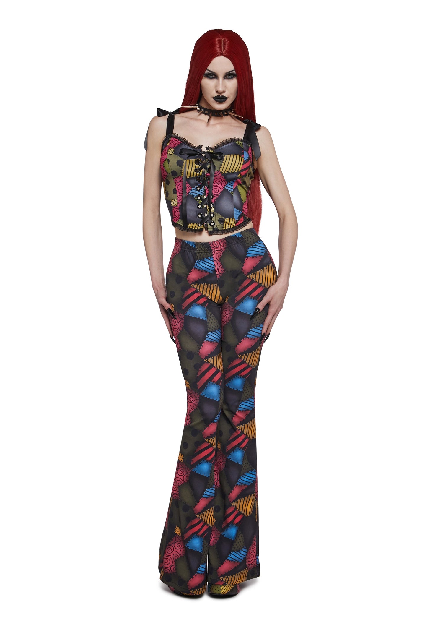 Mismatched Doll Corset Top