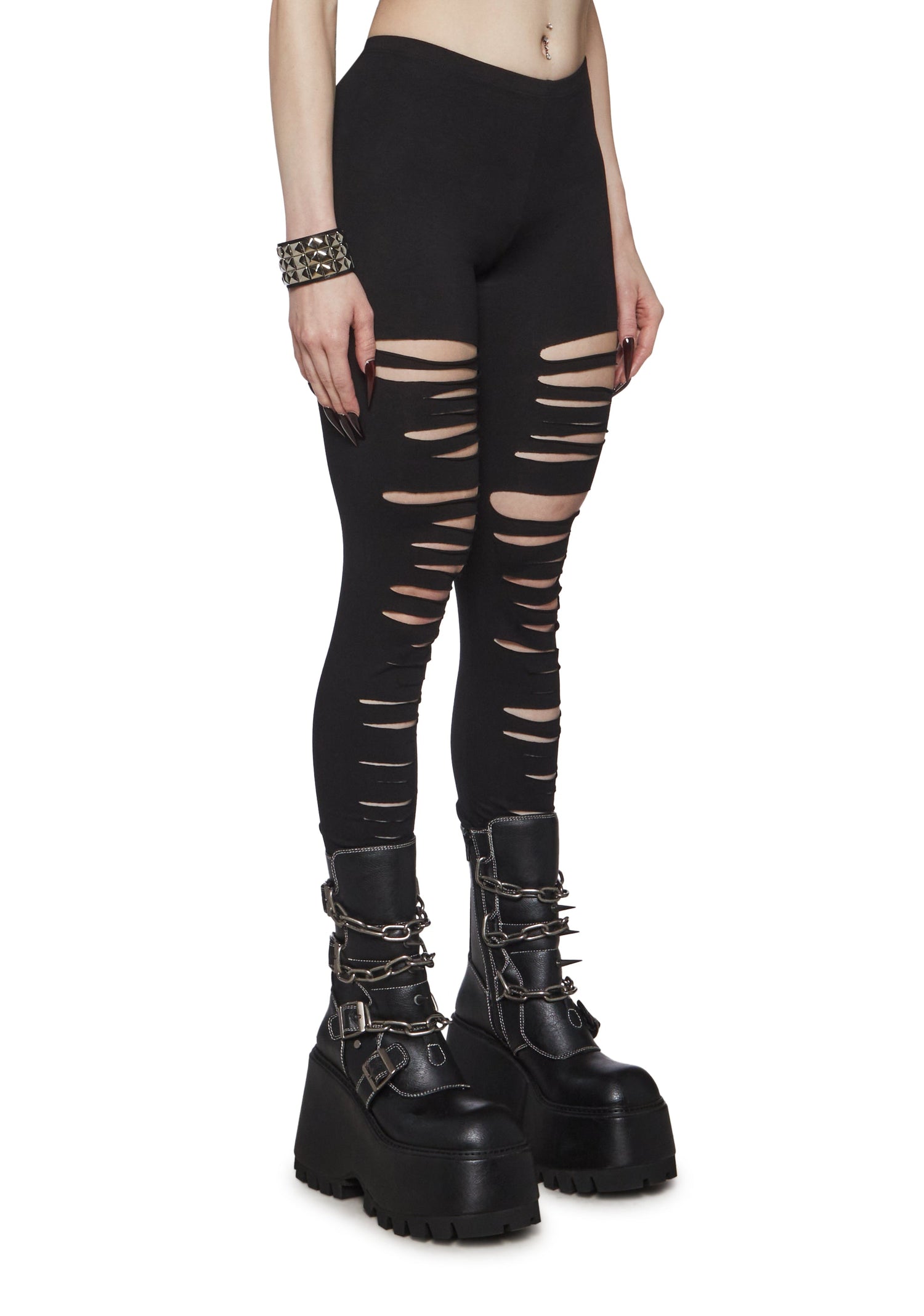 Crypt Creeper Shredded Leggings