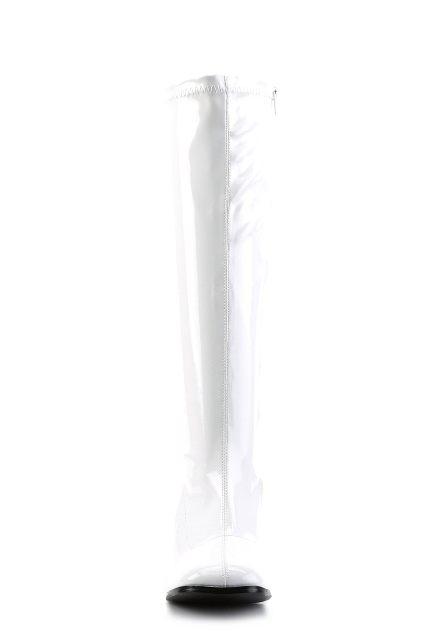 Gogo 300 Knee High Boots - White