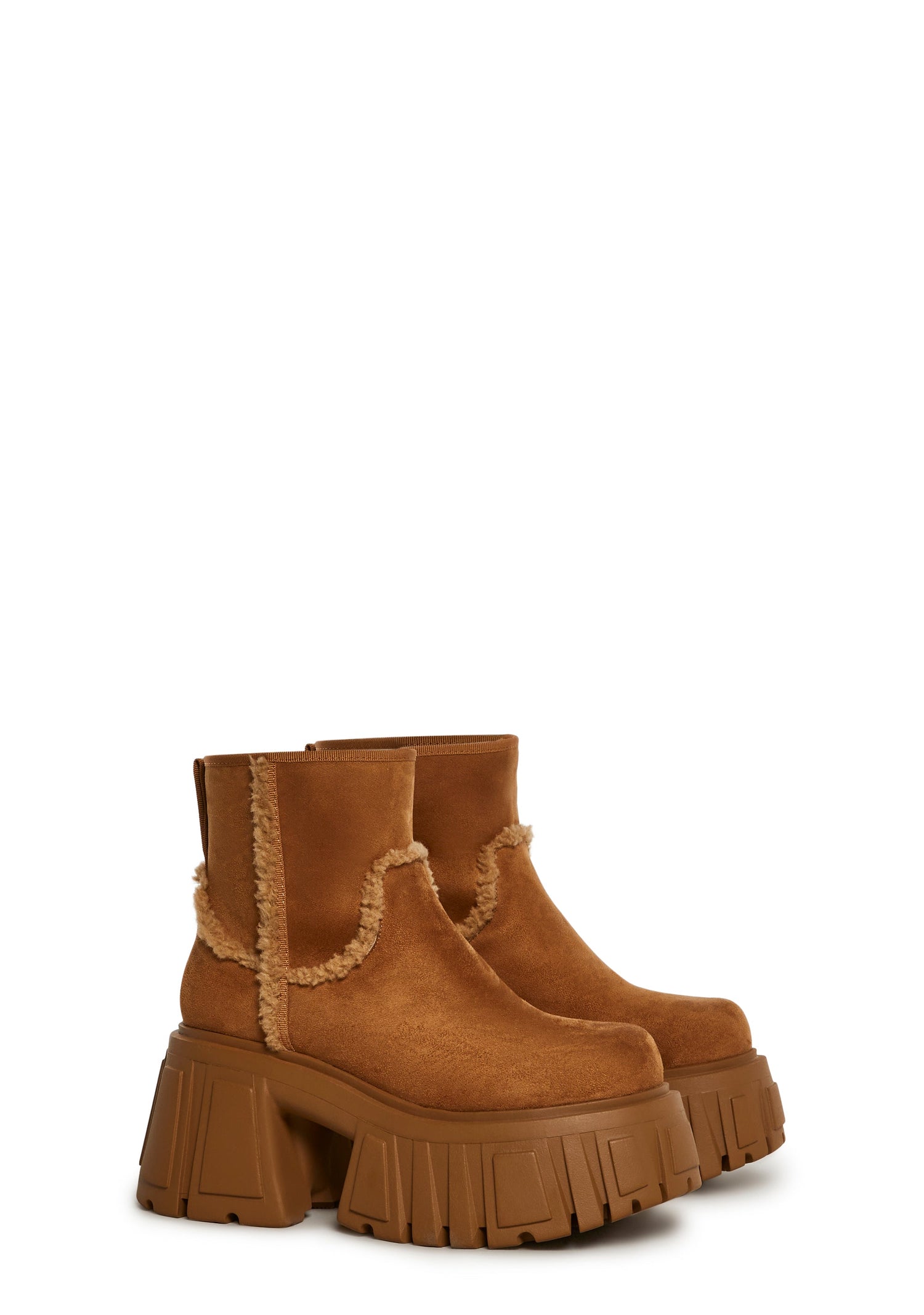 Utopia Faux Fur Chelsea Boots