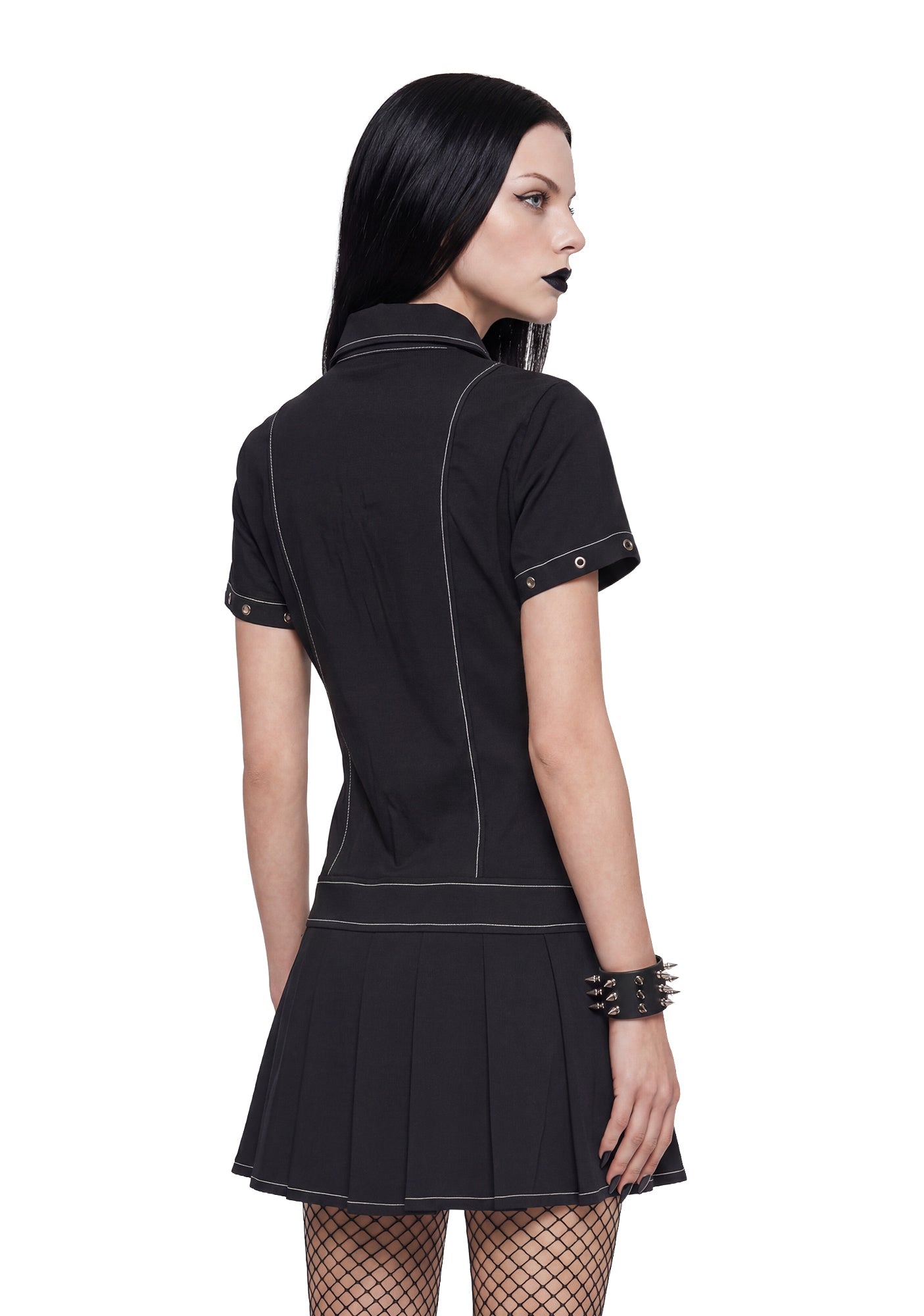 Defiance Drop Waist Utility Dress