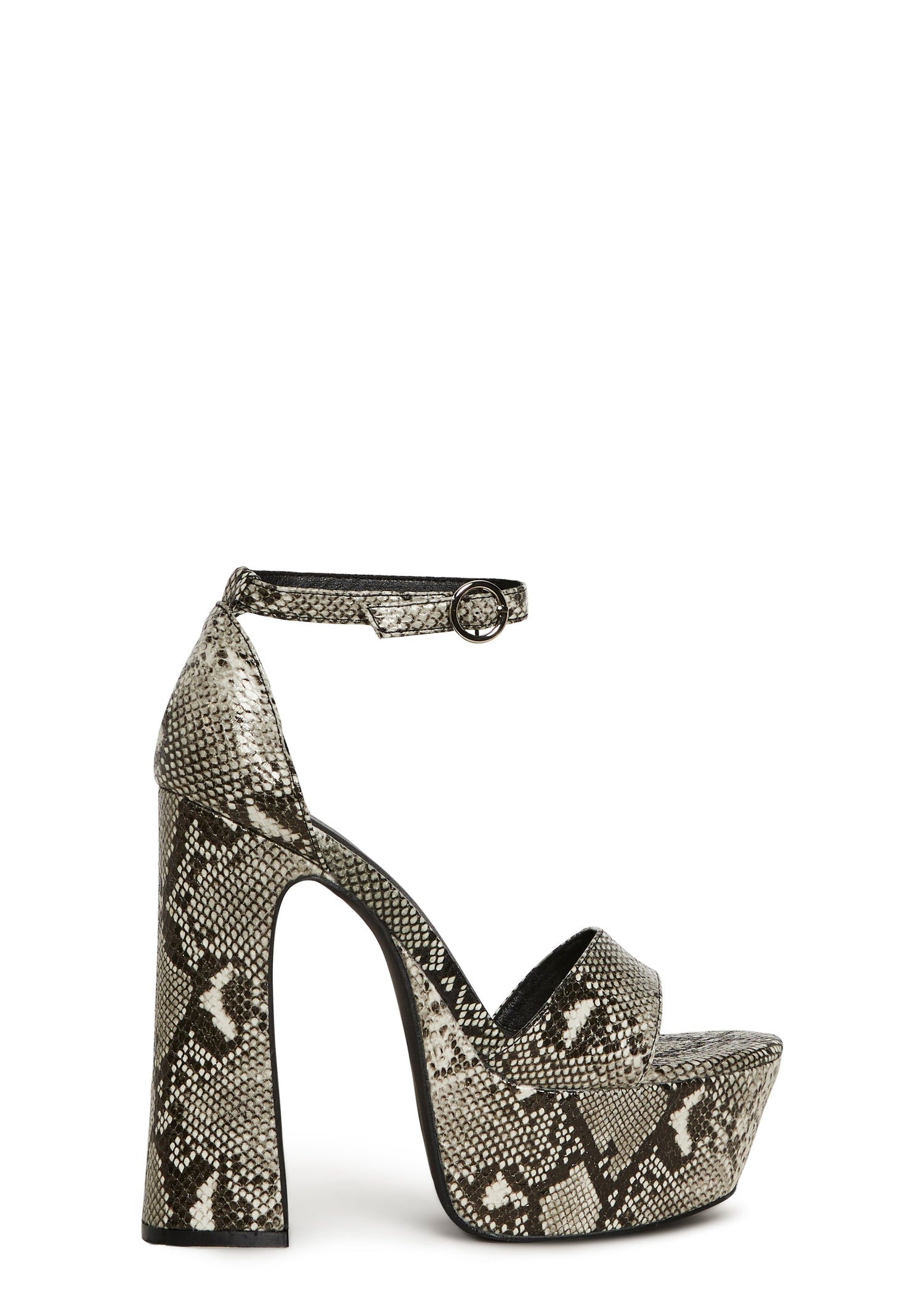 Holy Revelation Pure Platform Heels - Snakeskin