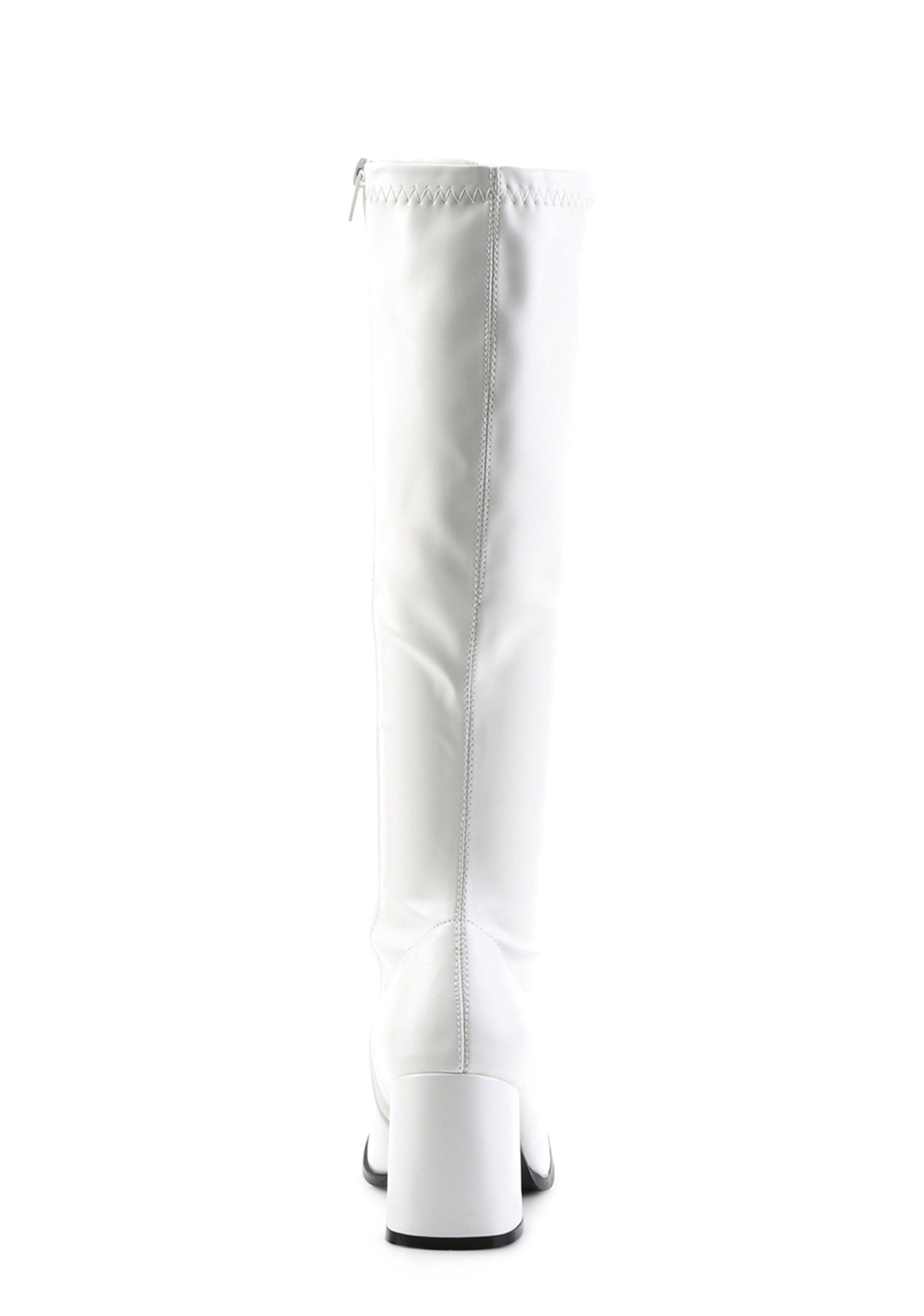 Gogo 300 Knee High Boots - White