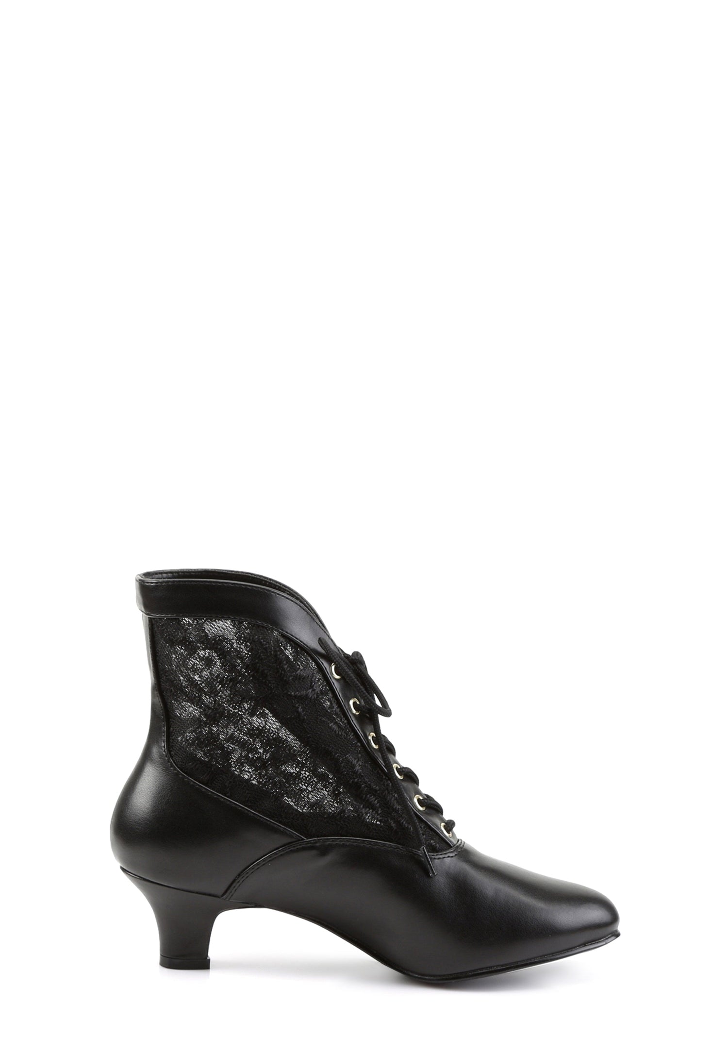 Dame-05  Lace Ankle Boots