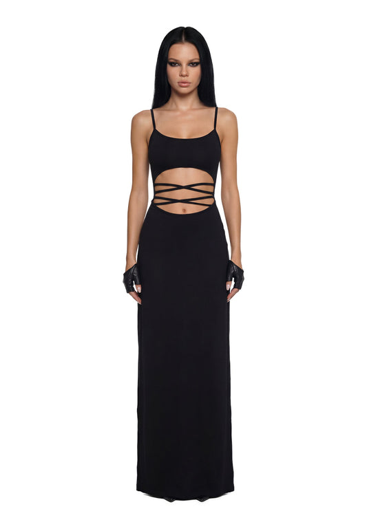 Analog Cut Out Maxi Dress