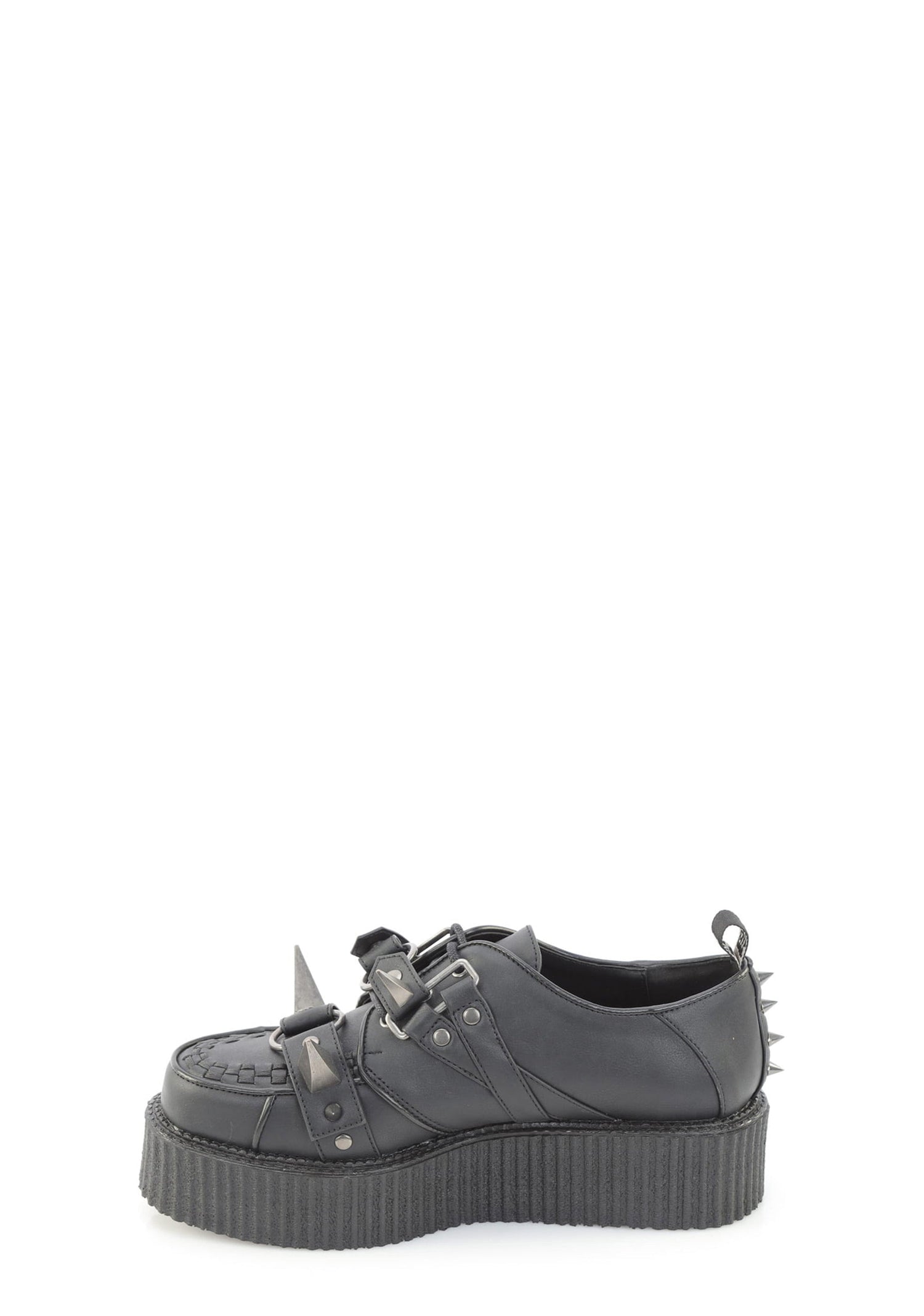 V- Creeper-518 Spike Platform Shoes