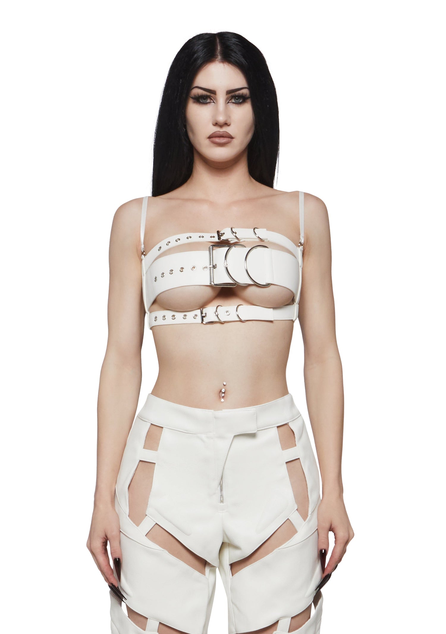 Belt Top - White