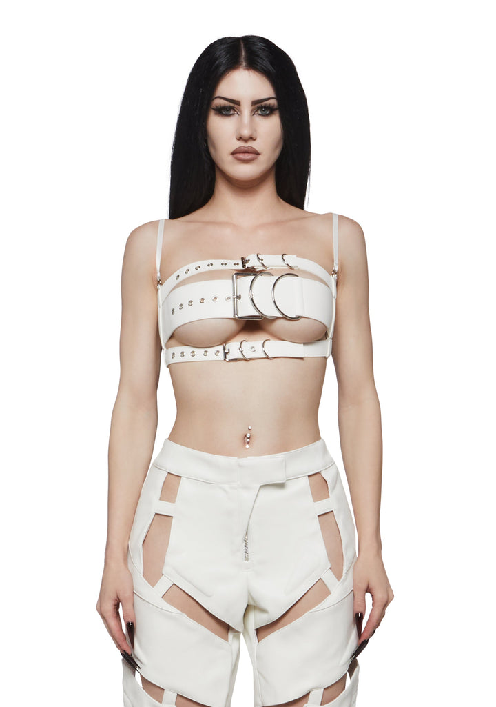 Belt Top - White