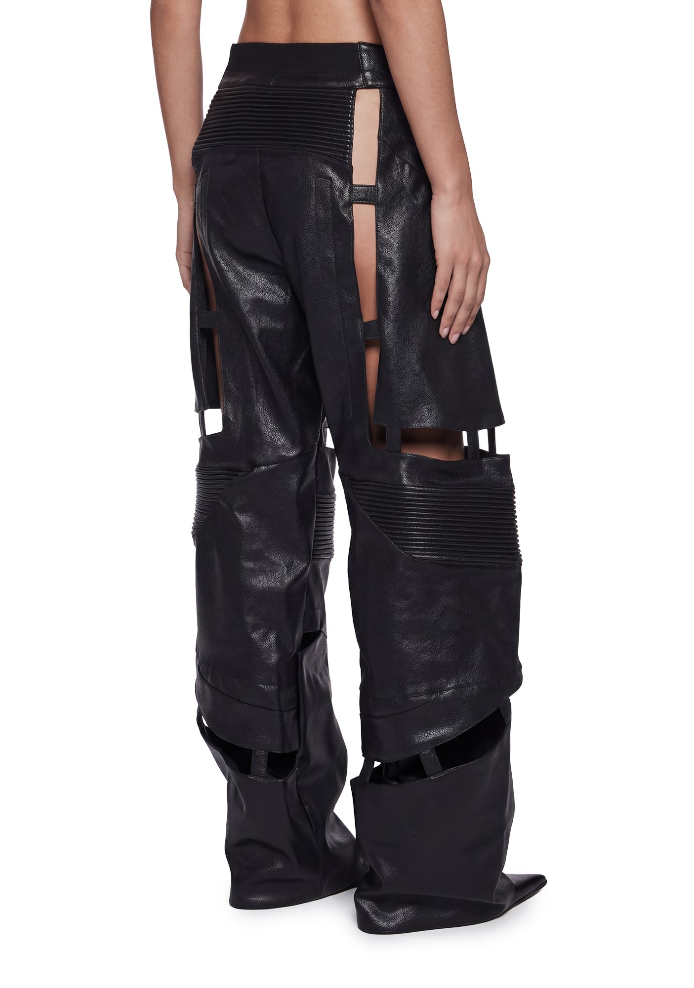 Octane Floating Moto Pants - Black