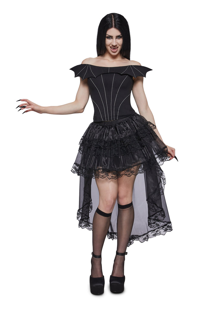 Bat Baddie Corset Top