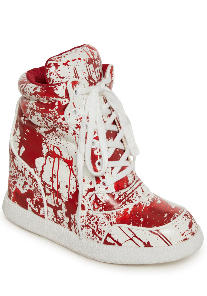 Ambient Wedge Sneakers - Scream Queen