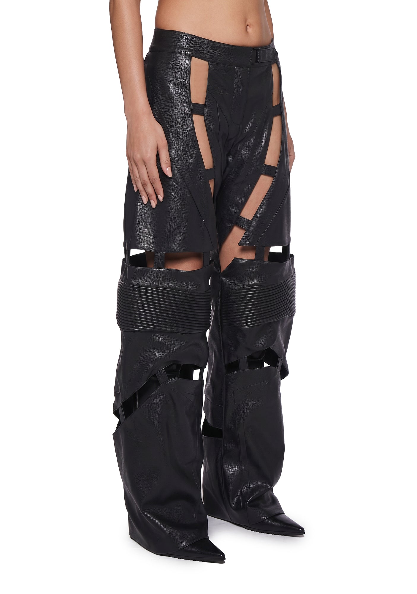 Octane Floating Moto Pants - Black