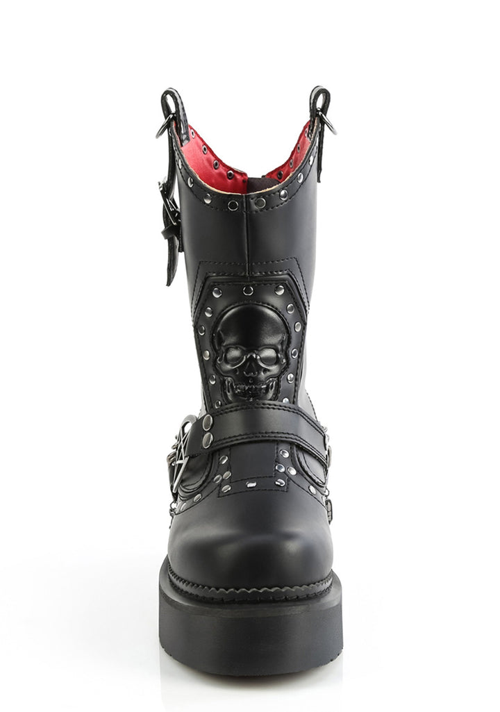 Rebel-56 Platform Embellished Cowboy Boots