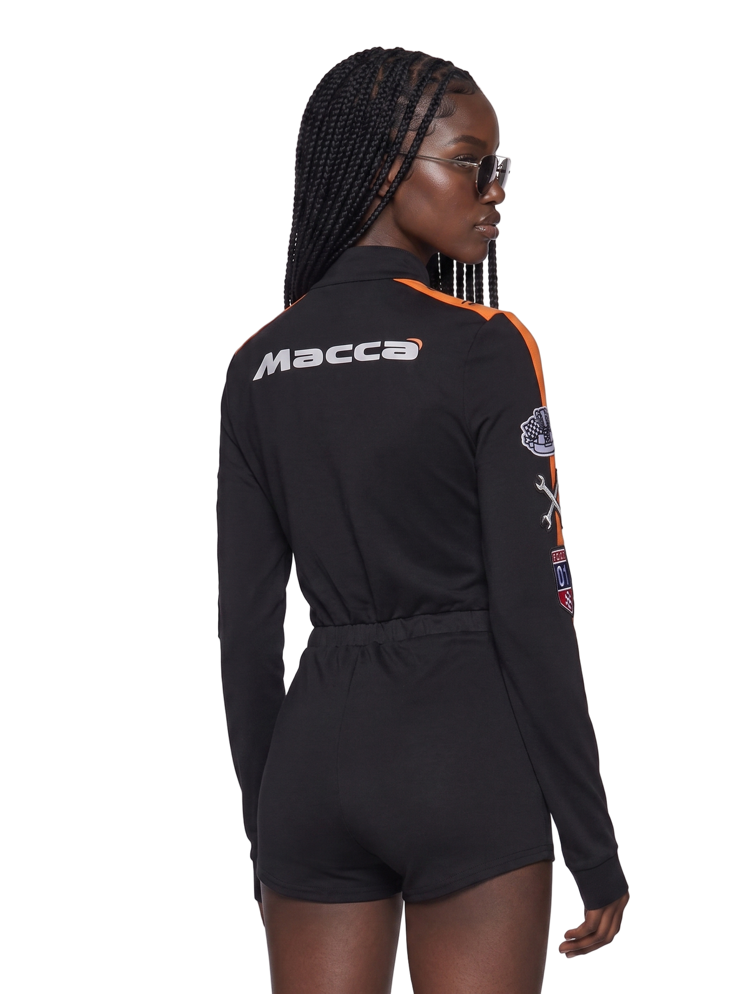 Race Car Driver Costume - Orange