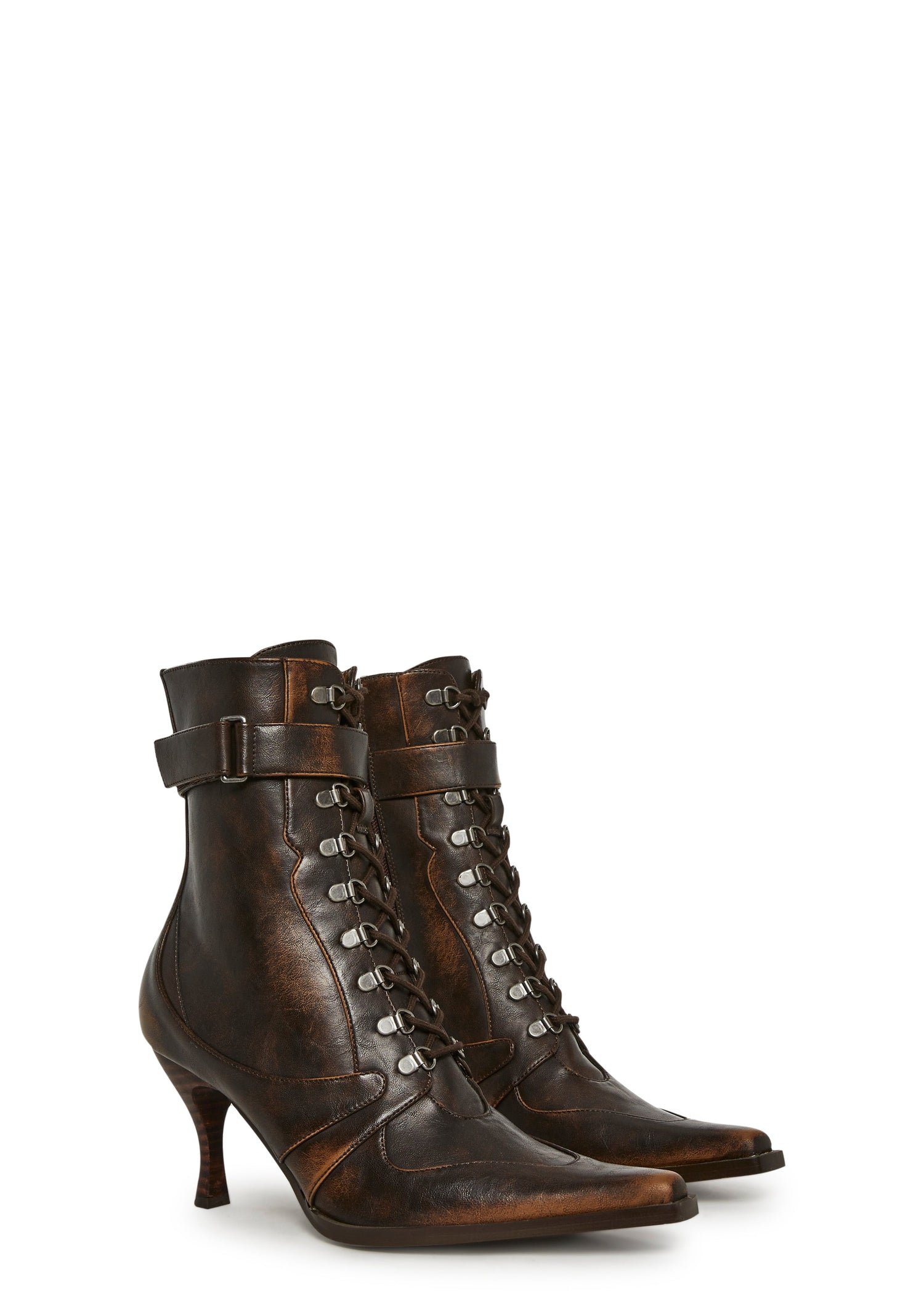 Leni Lace Up Boots
