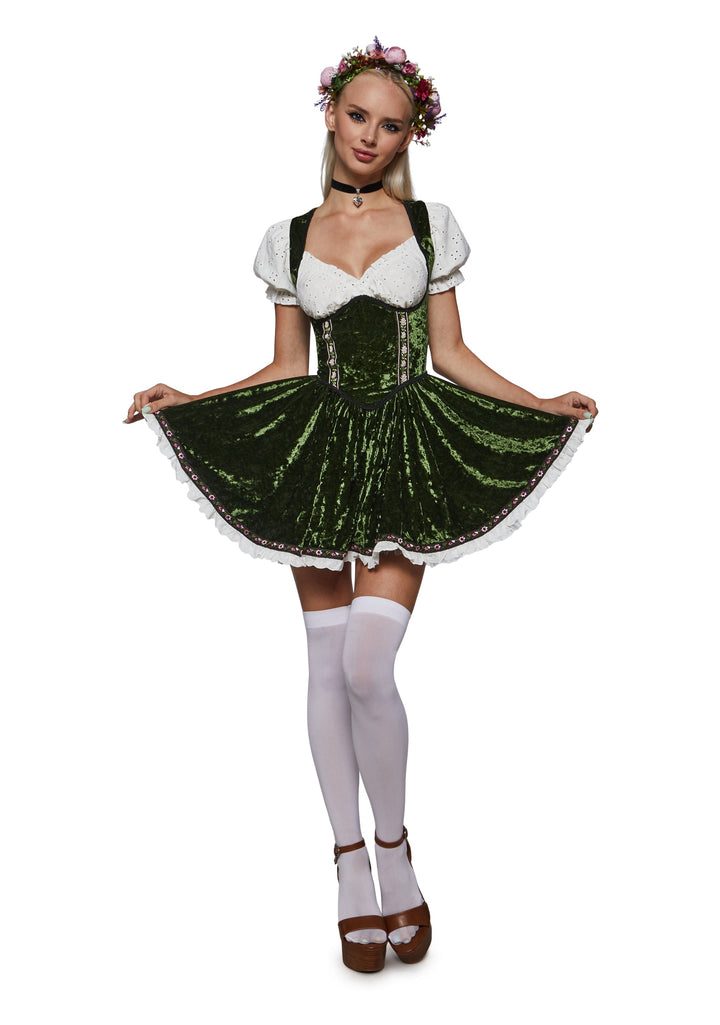 Bavarian Maiden Dress Costume