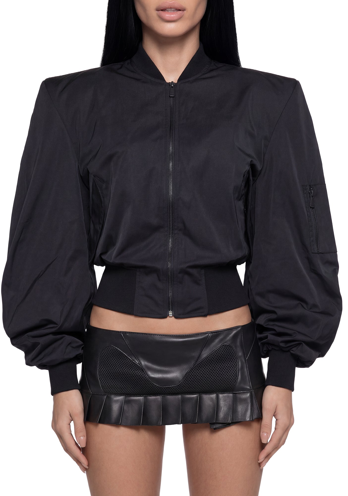 Doomsday Nylon Bomber Jacket