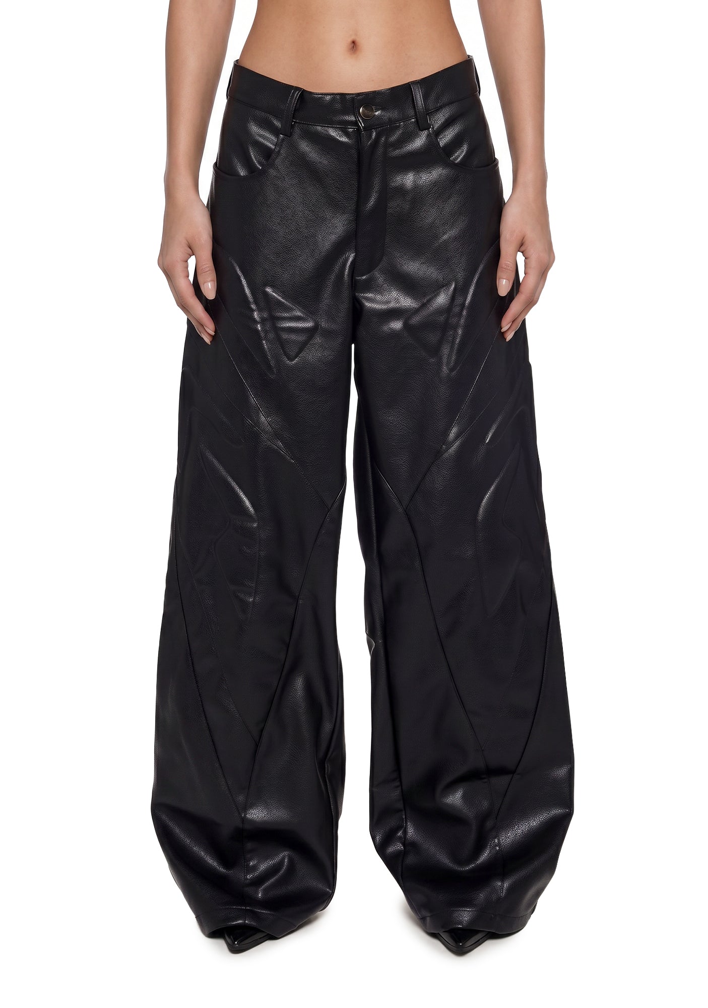 Octane Oversize Leather Pants